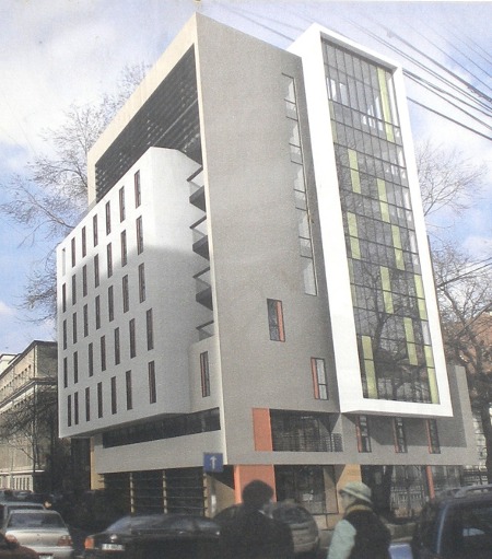 Centrul de afaceri ROSETTI 17 - Radmyx concentrat pentru turnarea unei fundatii inundate de apa freatica