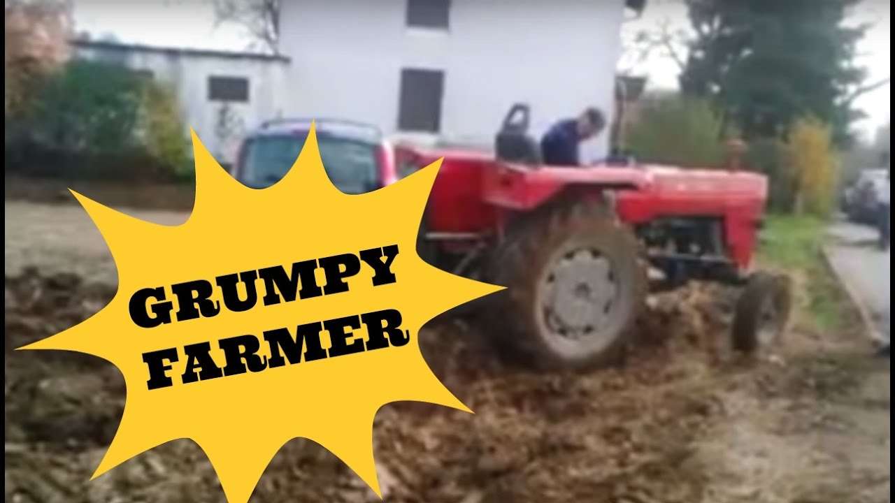 Acest fermier s-a enervat mult pe oamenii care își parcau regulat mașinile pe terenul său. Vezi RĂZBUNAREA sa!