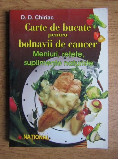 Carte de bucate pentru bolnavii de cancer
