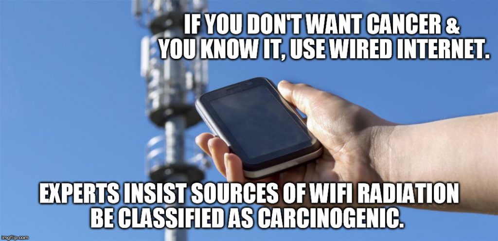 Experții insistă ca TOATE SURSELE DE RADIAȚII WIRELESS să fie clasificate drept CANCERIGENE, nu „posibil cancerigene”