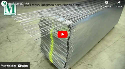 VIDEO - Tabla striată RIB LATH