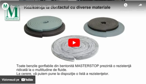 VIDEO - Benzile gonflabile din bentonită de la MASTERTEC